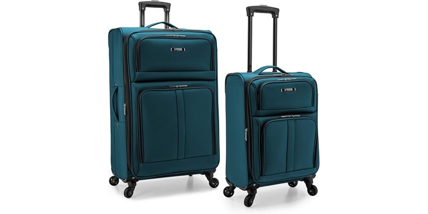 U.S. Traveler Anzio Softside Spinner Luggage - $39.99 - Free shipping for Prime members