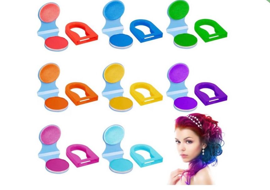 OneNine 8 Colors Temporary Hair Chalk Hair Dye