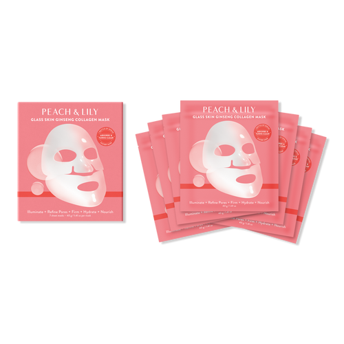 PEACH & LILY Glass Skin Ginseng Collagen Mask x7
