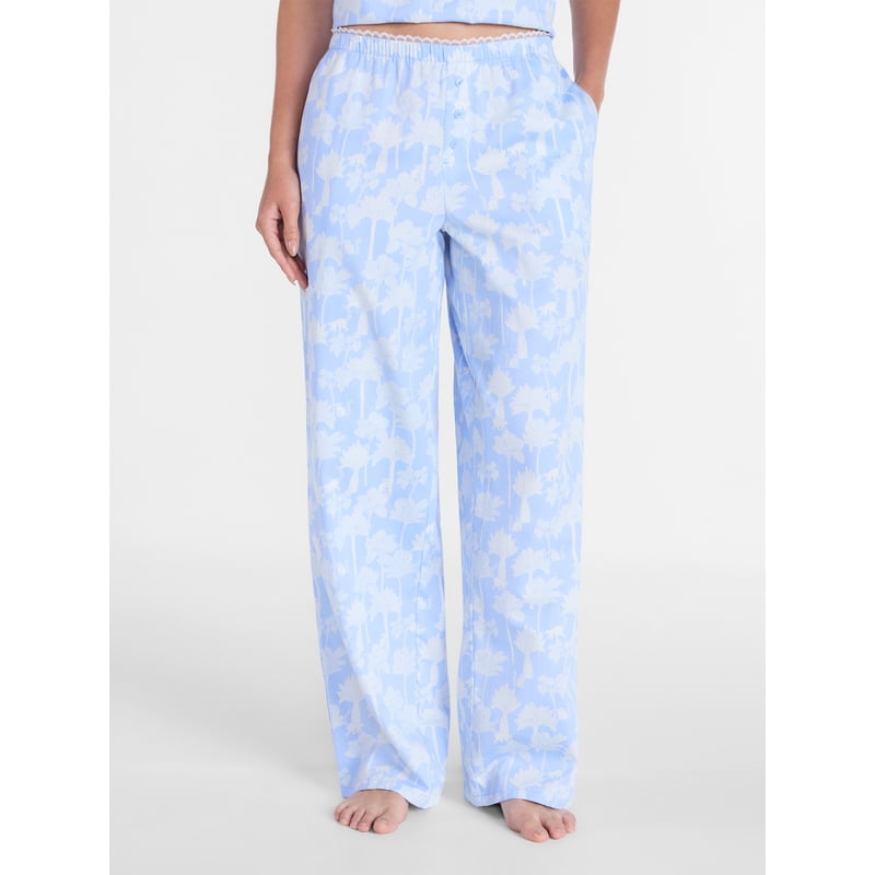 Joyspun Women's Poplin Pajama Pants