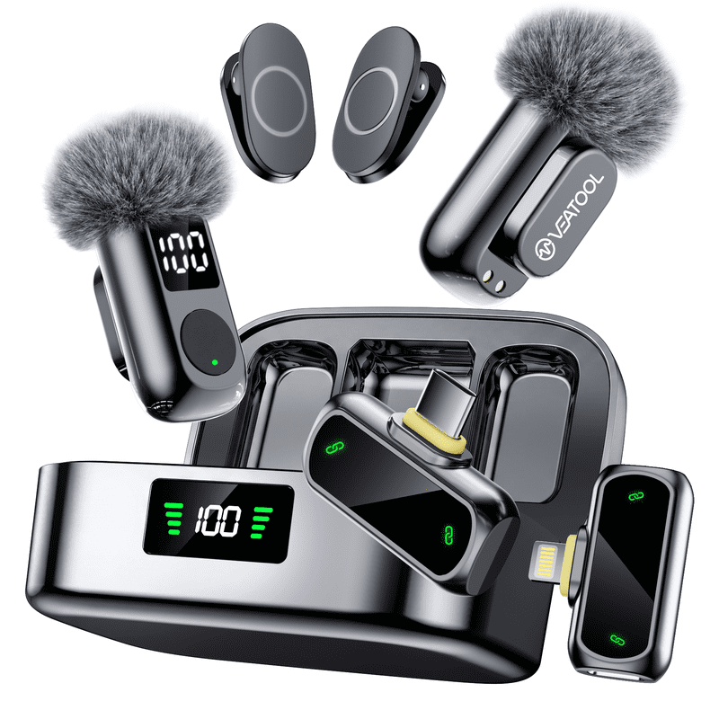 Wireless Lavalier Mini Microphone